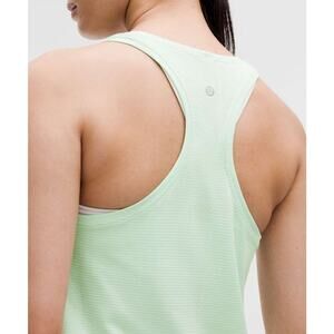Lululemon Swiftly Tech Racerback Tank Top 2.0 Waist Length Light Green Size 16